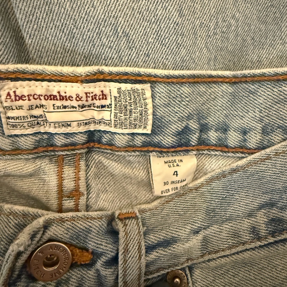 Abercrombie & Fitch vintage jeans size 4 - Picture 8 of 13